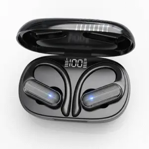 🎧 Wireless Earhook Earbuds for Sports & Running | Compatible with iPhone, Android, Mac & Windows